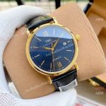 Knock off IWC Portofino 40mm Watches Yellow Gold Blue Dial_th.jpg